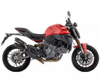 Arrow DUCATI MONSTER 890 V2 Slip-On Exhaust 2026 – Titanium Road Approved Black