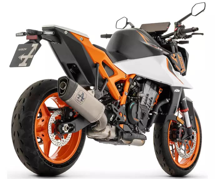 Arrow KTM 990 DUKE Slip-On Exhaust 2026 – Pista Titanium