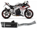 Arrow ZONTES ZT 703-RR Slip-On Exhaust 2025-2026 – Indy Race EVO Black Aluminium
