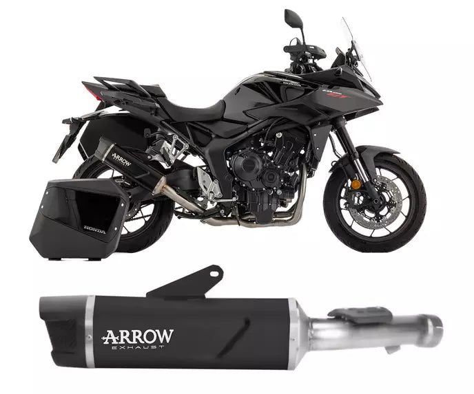 Arrow HONDA CB 1000 GT Slip-On Exhaust 2026 – Indy Race EVO Black Aluminium