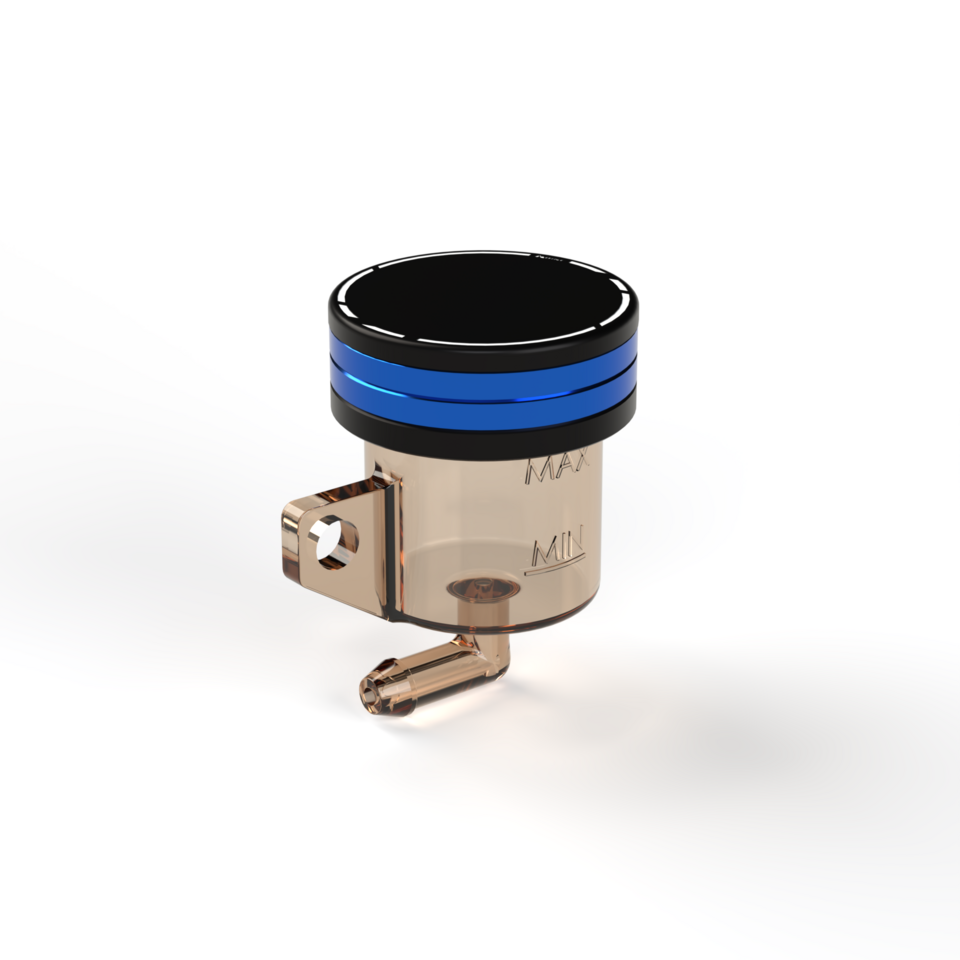 Kbike Brake Fluid Cap Clutch Bicolour for Ducati – Blue