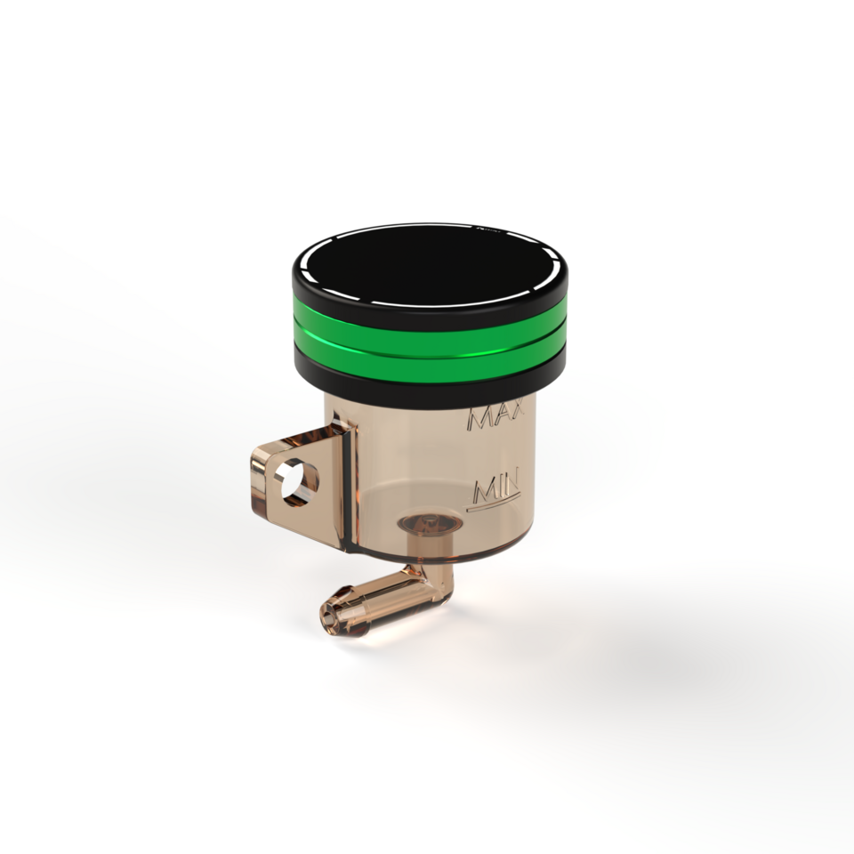 Kbike Brake Fluid Cap Clutch Bicolour for Ducati – Green