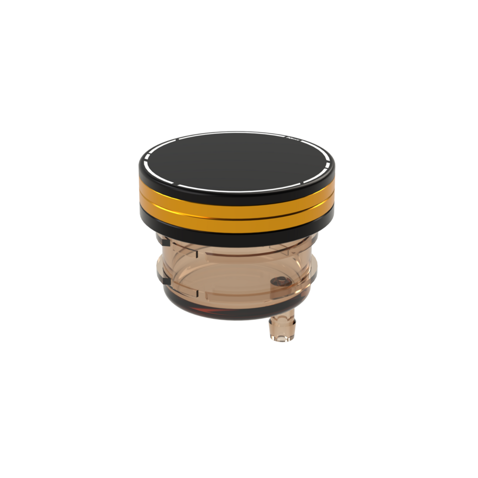Kbike Rear Brake Fluid Cap Multistrada/Diavel Bicolour – Gold
