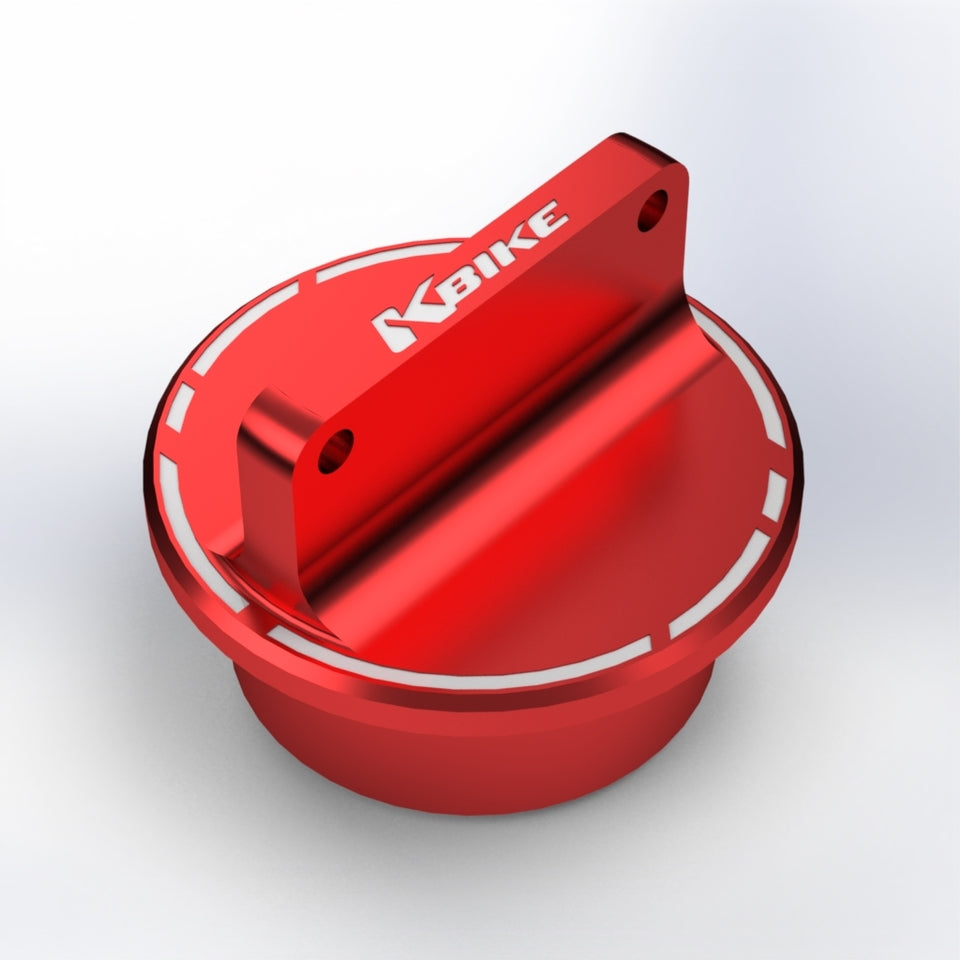 Kbike Oil Filler Cap M22x1.5 for Ducati – Red