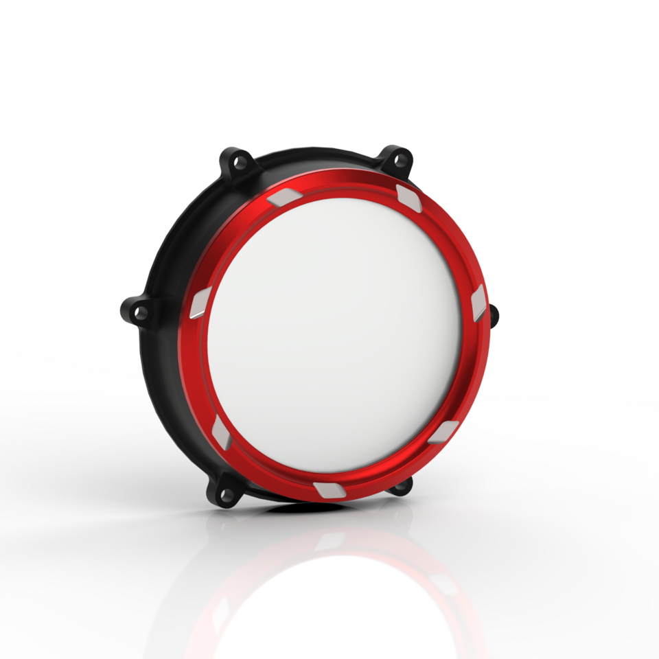 Kbike Clutch Cover "Stubing" V4 for Ducati – Red