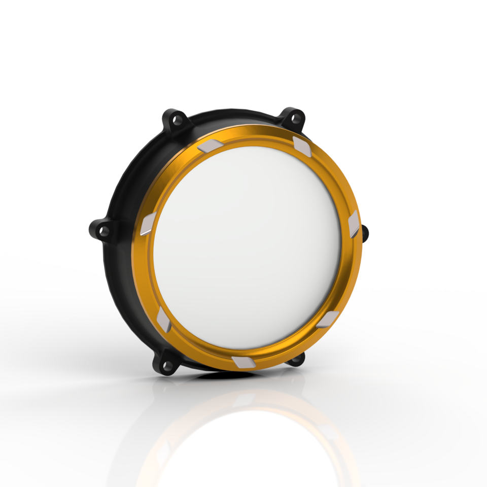 Kbike Clutch Cover "Stubing" V4 for Ducati – Gold