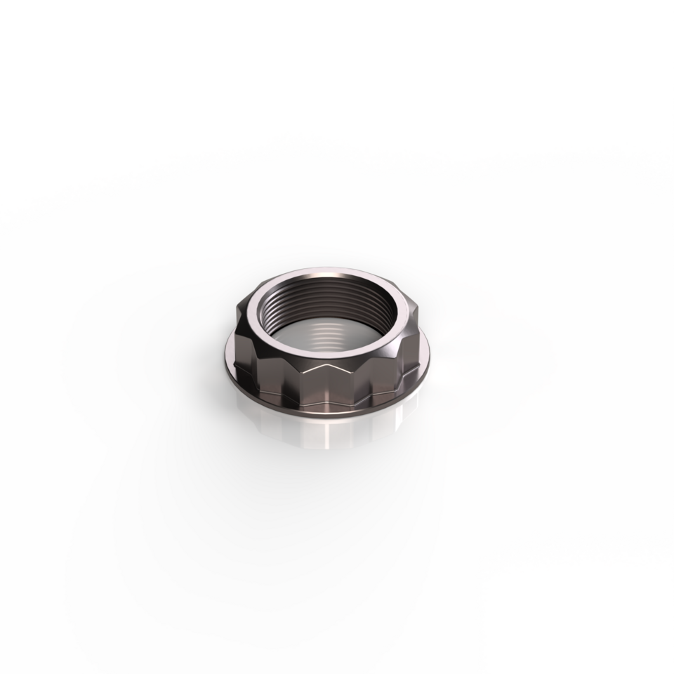 Kbike Rear Wheel Nut M30x1.5 in Titanium for Ducati