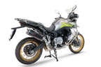 GPR exhaust Voge 900DSX 2024-2025, Dual Poppy, Homologated legal slip-on exhaust including removable db killer and link pipe - GPR Exhausts