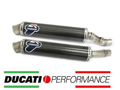 DUCATI MONSTER S2R/S4R/S PAIR OF APPROVED CARBON SILENCERS - TERMIGNONI