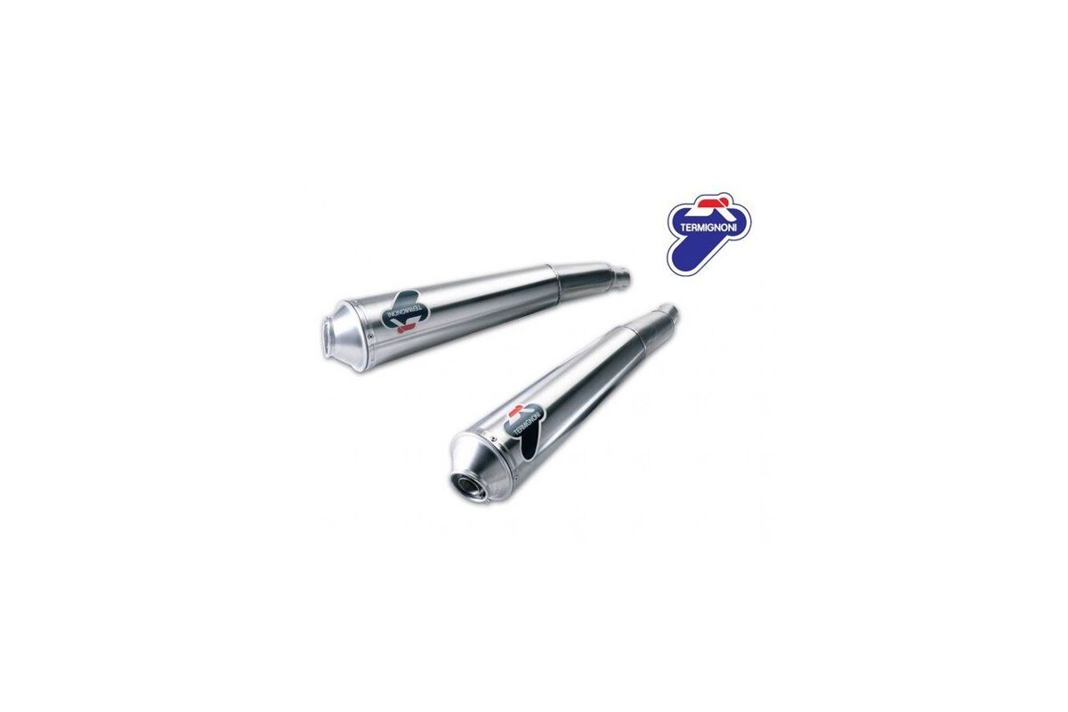 DUCATI GT 1000 PAIR OF RACING SILENCERS - TERMIGNONI