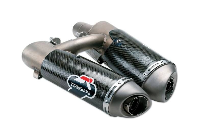DUCATI HYPERMOTARD 796-1100 CARBON SILENCERS - TERMIGNONI