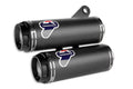 DUCATI MONSTER 1200PAIR OF CARBON RACING SILENCERS - TERMIGNONI
