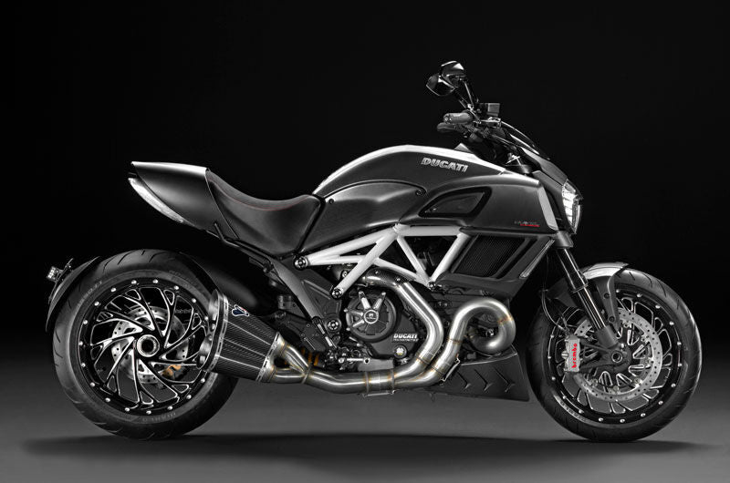 DUCATI DIAVEL CARBON TITANIUM EXHAUST - TERMIGNONI