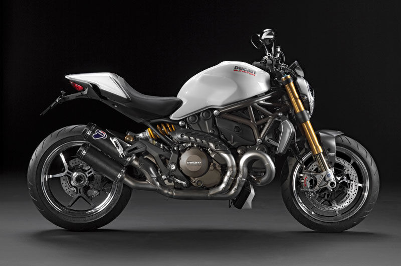 DUCATI MONSTER 821 CARBON RACING SILENCERS - TERMIGNONI