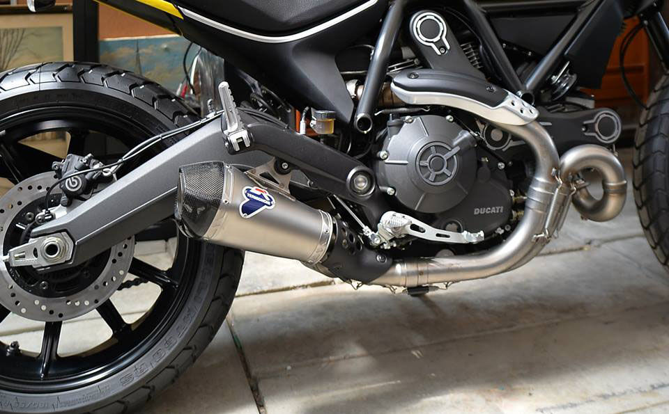 DUCATI SCRAMBLER 400 RACING SILENCER - TERMIGNONI