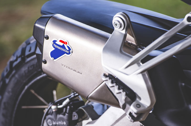 DUCATI MULTISTRADA 1200 ENDURO - 950 TITANIUM HOMOLOGATED SILENCER - TERMIGNONI