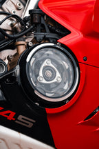 CNC Racing Clear oil bath clutch cover Ducati Panigale V4 BICOLOR - CNC Racing image 6