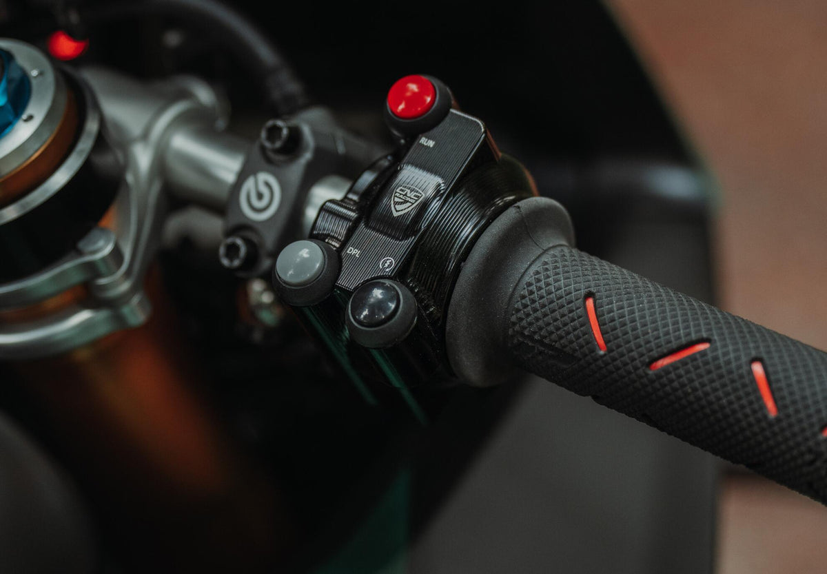 CNC Racing Right Handlebar Switch on Throttle Control Unit Cover for Ducati Panigale V4 - CNC Racing image 4