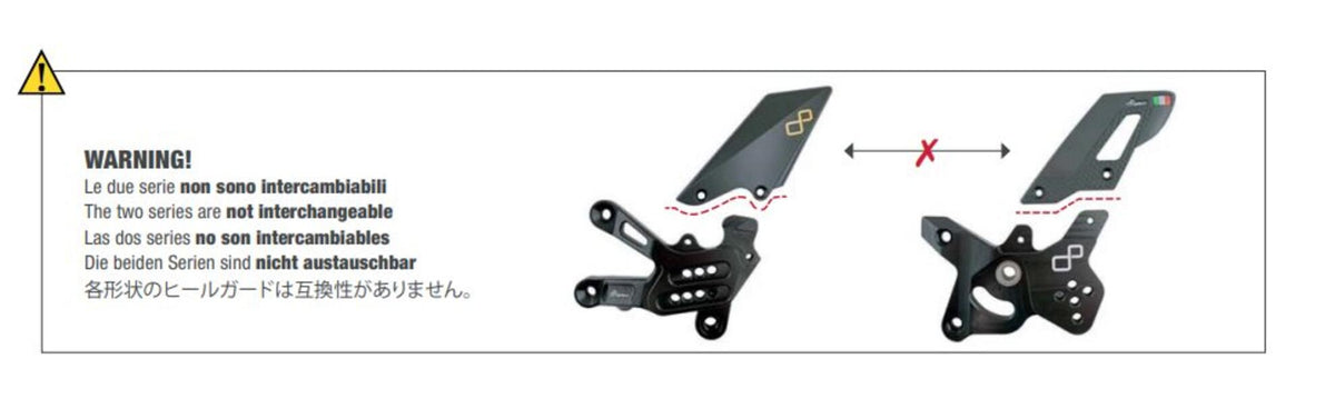 LighTech R Version Rear Sets for Honda CBR1000RR 2008–2019