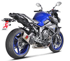Akrapovič Yamaha MT-10 Exhaust Link Pipe 2016–2021 Titanium – L-Y10SO15T