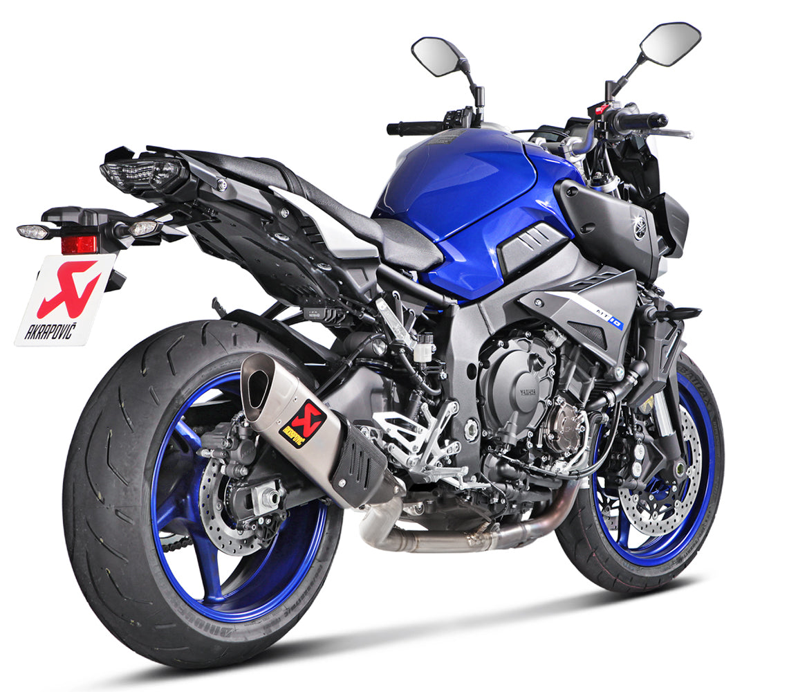 Akrapovič Yamaha MT-10 Exhaust Link Pipe 2016–2021 Titanium – L-Y10SO15T