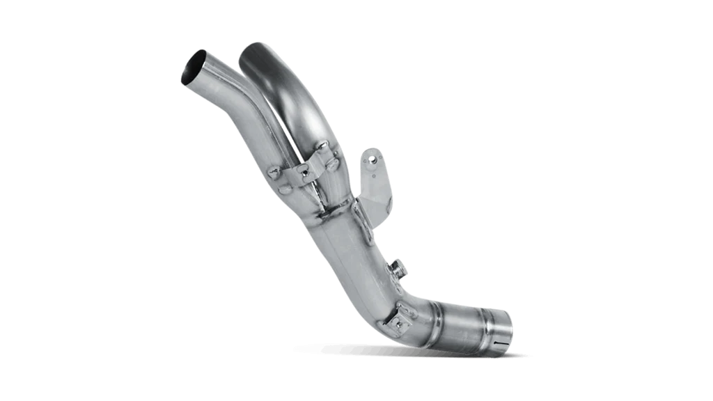 Akrapovič Yamaha YZF-R1 Exhaust Link Pipe 2009–2014 Titanium – L-Y10SO9L