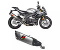 Akrapovič Aprilia Tuono V4 Slip-On Exhaust 2025–2026 Slip-On Line Titanium – S-A10SO14-HEZT