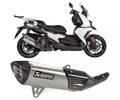 Akrapovič BMW C 400 X - GT Slip-On Exhaust 2019–2020 Slip-On Line Titanium/Carbon – S-B4SO2-HRT