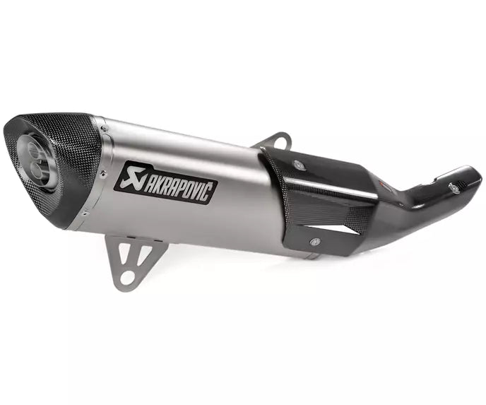 Akrapovič BMW C 400 X - GT Slip-On Exhaust 2019–2020 Slip-On Line Titanium/Carbon – S-B4SO2-HRT