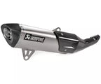 Akrapovič BMW C 400 X - GT Slip-On Exhaust 2019–2020 Slip-On Line Titanium/Carbon – S-B4SO2-HRT