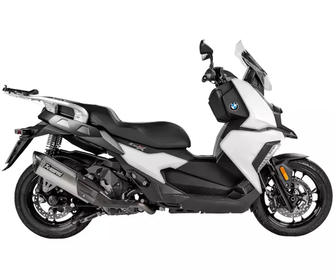 Akrapovič BMW C 400 X - GT Slip-On Exhaust 2019–2020 Slip-On Line Titanium/Carbon – S-B4SO2-HRT