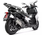 Akrapovič BMW C 400 X - GT Slip-On Exhaust 2019–2020 Slip-On Line Titanium/Carbon – S-B4SO2-HRT
