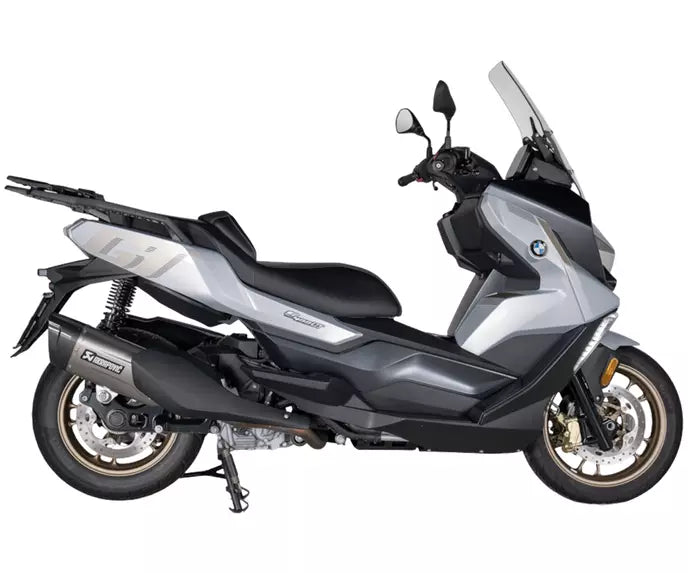 Akrapovič BMW C 400 X - GT Slip-On Exhaust 2025–2026 Slip-On Line Titanium/Carbon – S-B4SO3-HILT