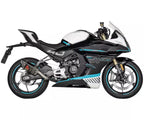 Akrapovič CFMOTO 450 NK / 450 SR Slip-On Exhaust 2024–2026 Slip-On Line Carbon – S-CF4SO1-APC
