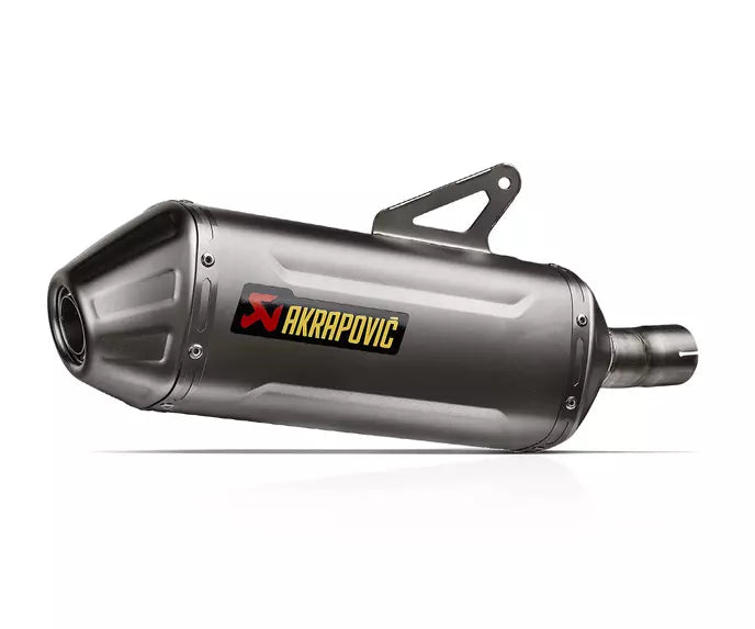 Akrapovič CFMOTO 450 MT Slip-On Exhaust 2025–2026 Titanium – S-CF4SO2-HFTT