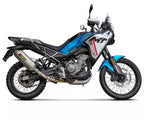 Akrapovič CFMOTO 450 MT Slip-On Exhaust 2025–2026 Titanium – S-CF4SO2-HFTT