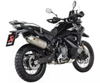 Akrapovič CFMOTO 800 MT-X Slip-On Exhaust 2025–2026 Slip-On Line Titanium – S-CF8SO3-HFTT