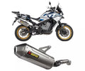 Akrapovič CFMOTO 800 MT Slip-On Exhaust 2024–2026 Slip-On Line Titanium – S-CF8SO4-HFTT