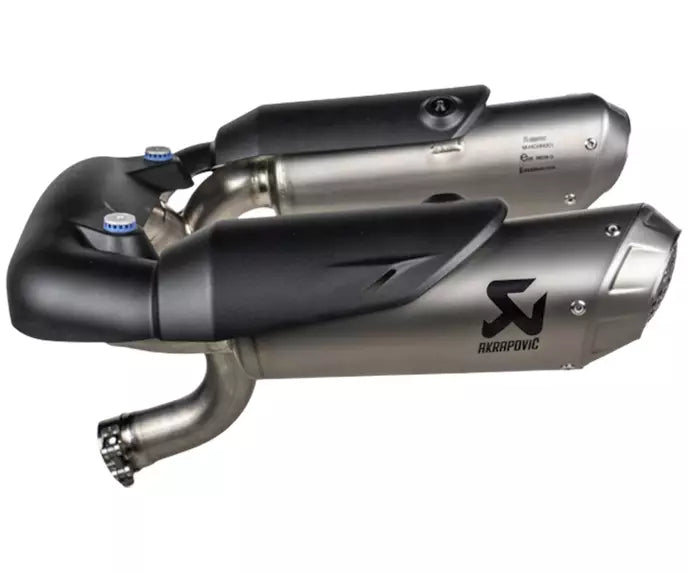 Akrapovič Ducati Panigale V2 Slip-On Exhaust 2025–2026 Slip-On Line Titanium – S-D10SO8-HCHNT