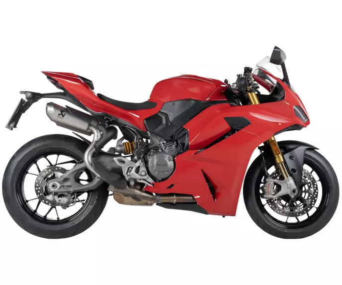 Akrapovič Ducati Panigale V2 Slip-On Exhaust 2025–2026 Slip-On Line Titanium – S-D10SO8-HCHNT