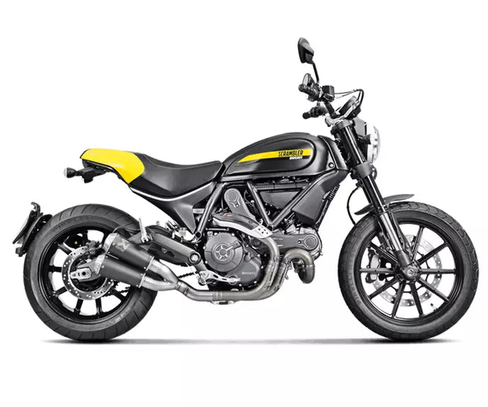Akrapovič Ducati Monster 797 / Scrambler 800 Slip-On Exhaust Titanium – S-D8SO4-CUBTBL/1