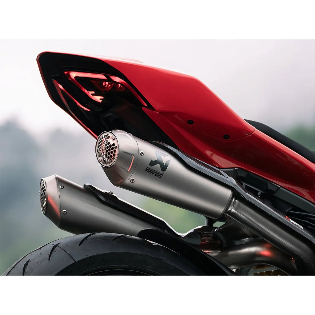 Akrapovič Ducati Panigale V2 Full Exhaust System 2025–2026 Evolution Line Titanium – S-D9E7-CKOT