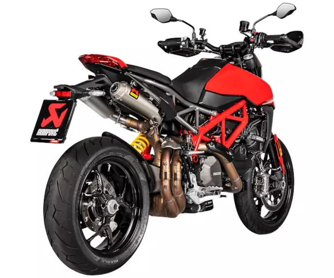 Akrapovič Ducati Hypermotard 950 Slip-On Exhaust 2019–2024 Slip-On Line Titanium – S-D9SO15-HCBT