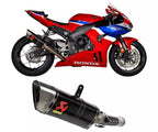 Akrapovič Honda CBR1000RR-R Slip-On Exhaust 2024–2026 Slip-On Line Titanium/Carbon – S-H10SO29-APC