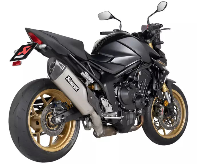 Akrapovič Honda CB1000 Hornet Slip-On Exhaust 2025–2026 Slip-On Line Titanium/Carbon – S-H10SO30-HILT
