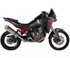 Akrapovič Honda CRF1100L Africa Twin Full Exhaust System 2020–2026 Racing Line Titanium – S-H11R3-WT