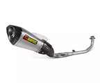 Akrapovič Honda MSX 125 Grom Full Exhaust System 2019–2020 Stainless Steel – S-H125R6-ASZT/1