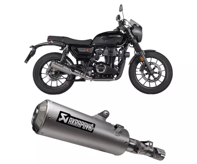 Akrapovič Honda GB 350 S Slip-On Exhaust 2025–2026 Slip-On Line Stainless Steel – S-H3SO12-HBFGSS