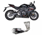 Akrapovič Honda CBR 650 R Full Exhaust System 2019–2026 Racing Line Stainless Steel – S-H6R16-HKGKHSS