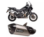 Akrapovič Harley-Davidson Pan America 1250 Slip-On Exhaust 2021–2024 Slip-On Line Titanium/Carbon – S-HD12SO1-HAFT